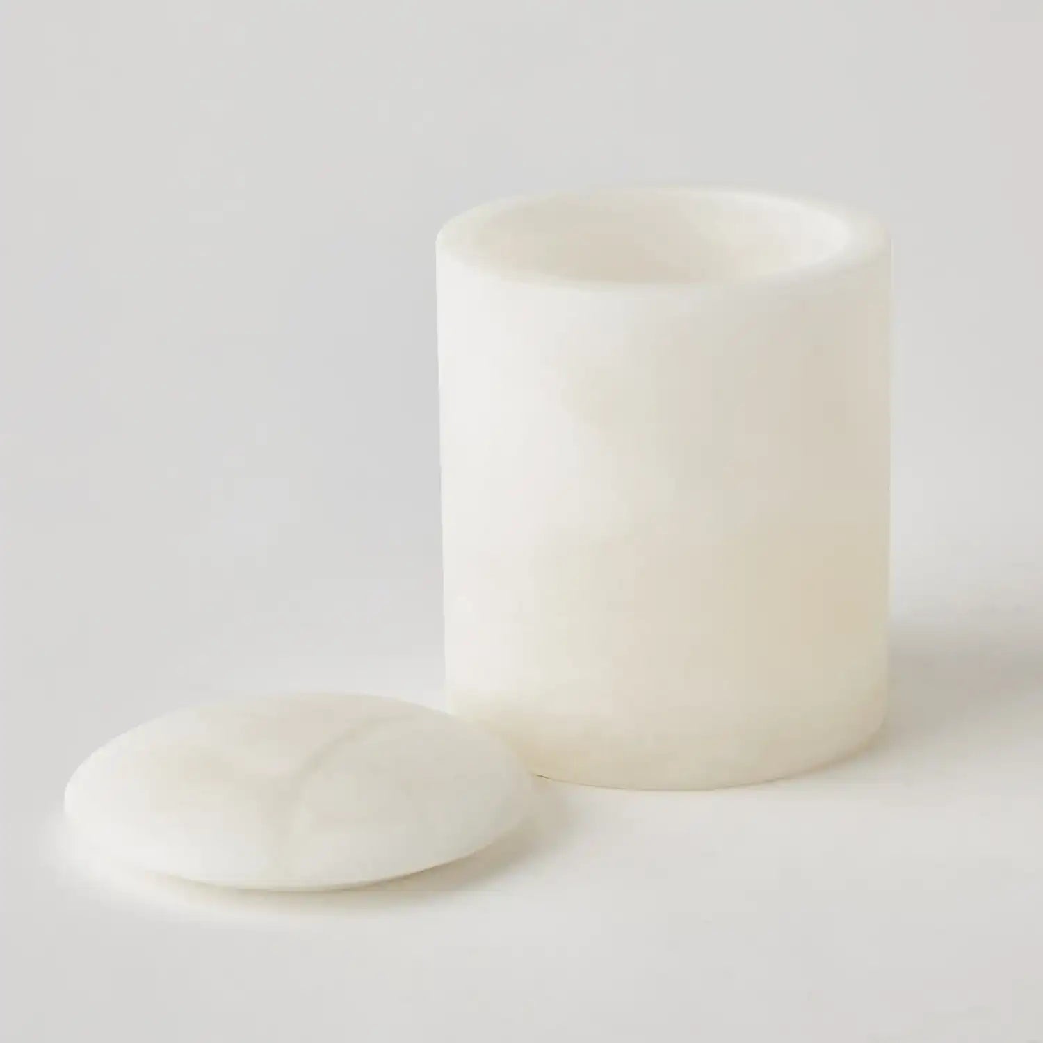 GLOBAL VIEWS GALA ALABASTER CANISTER - Decorative Accents