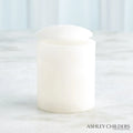 GLOBAL VIEWS GALA ALABASTER CANISTER - Decorative Accents