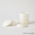 GLOBAL VIEWS GALA ALABASTER CANISTER - Decorative Accents