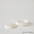 GLOBAL VIEWS GALA ALABASTER CANISTER - Decorative Accents