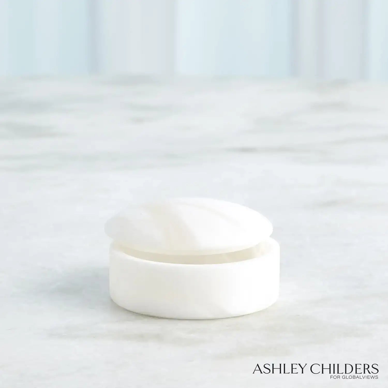 GLOBAL VIEWS GALA ALABASTER CANISTER - Decorative Accents