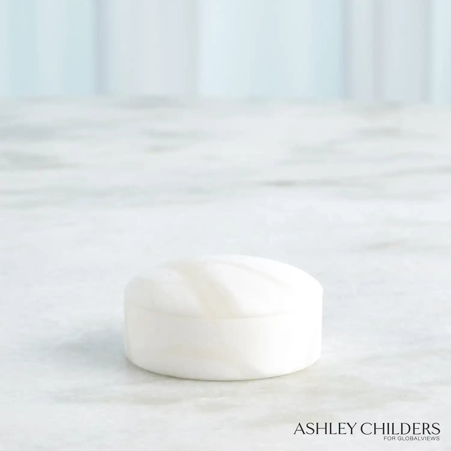 GLOBAL VIEWS GALA ALABASTER CANISTER - Decorative Accents