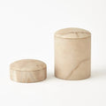 GLOBAL VIEWS GALA ALABASTER CANISTER - Decorative Accents