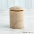 GLOBAL VIEWS GALA ALABASTER CANISTER - Decorative Accents