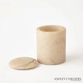 GLOBAL VIEWS GALA ALABASTER CANISTER - Decorative Accents