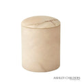 GLOBAL VIEWS GALA ALABASTER CANISTER - Decorative Accents