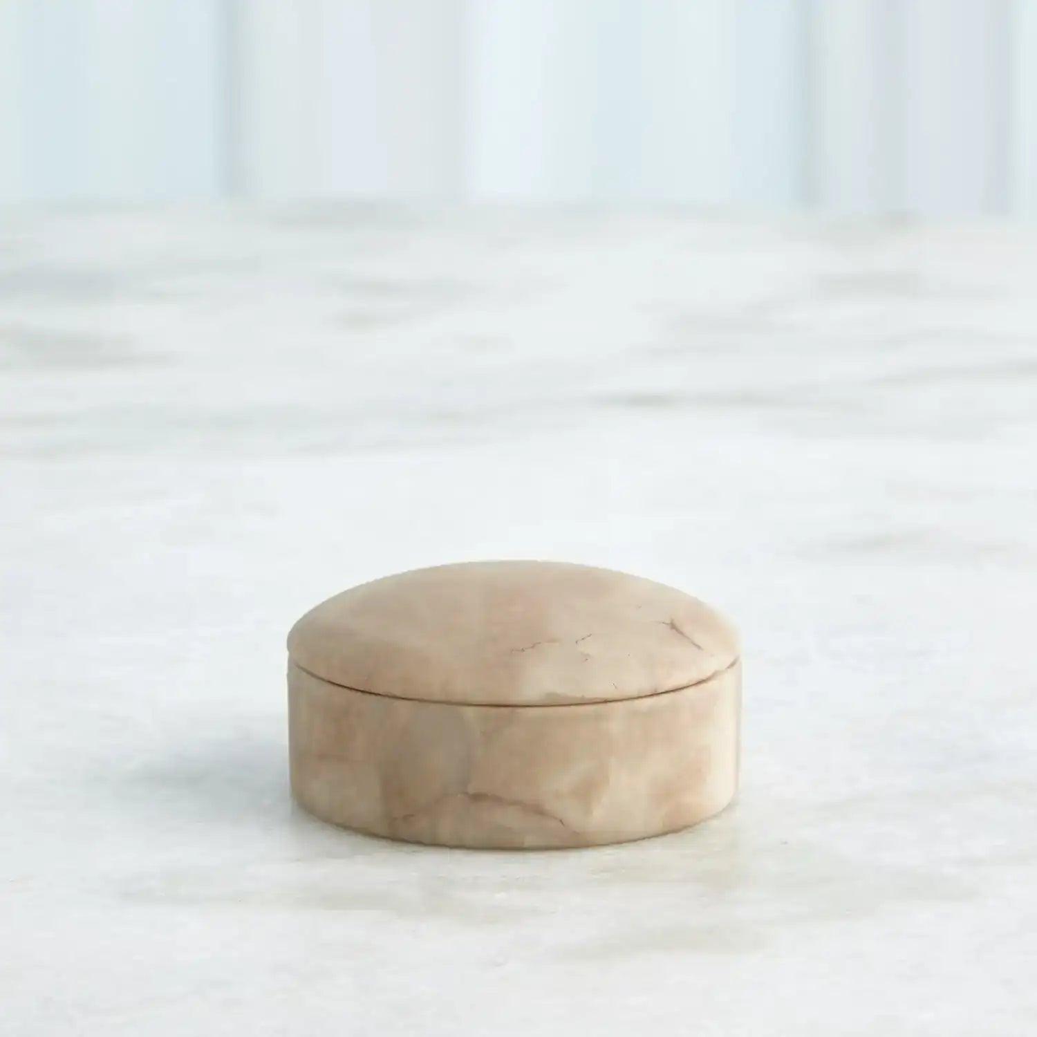 GLOBAL VIEWS GALA ALABASTER CANISTER - Decorative Accents