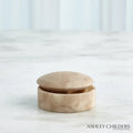 GLOBAL VIEWS GALA ALABASTER CANISTER - Decorative Accents