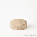 GLOBAL VIEWS GALA ALABASTER CANISTER - Decorative Accents
