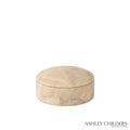GLOBAL VIEWS GALA ALABASTER CANISTER - Decorative Accents