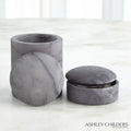 GLOBAL VIEWS GALA ALABASTER CANISTER - Decorative Accents