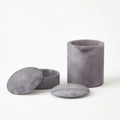 GLOBAL VIEWS GALA ALABASTER CANISTER - Decorative Accents