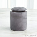 GLOBAL VIEWS GALA ALABASTER CANISTER - Decorative Accents