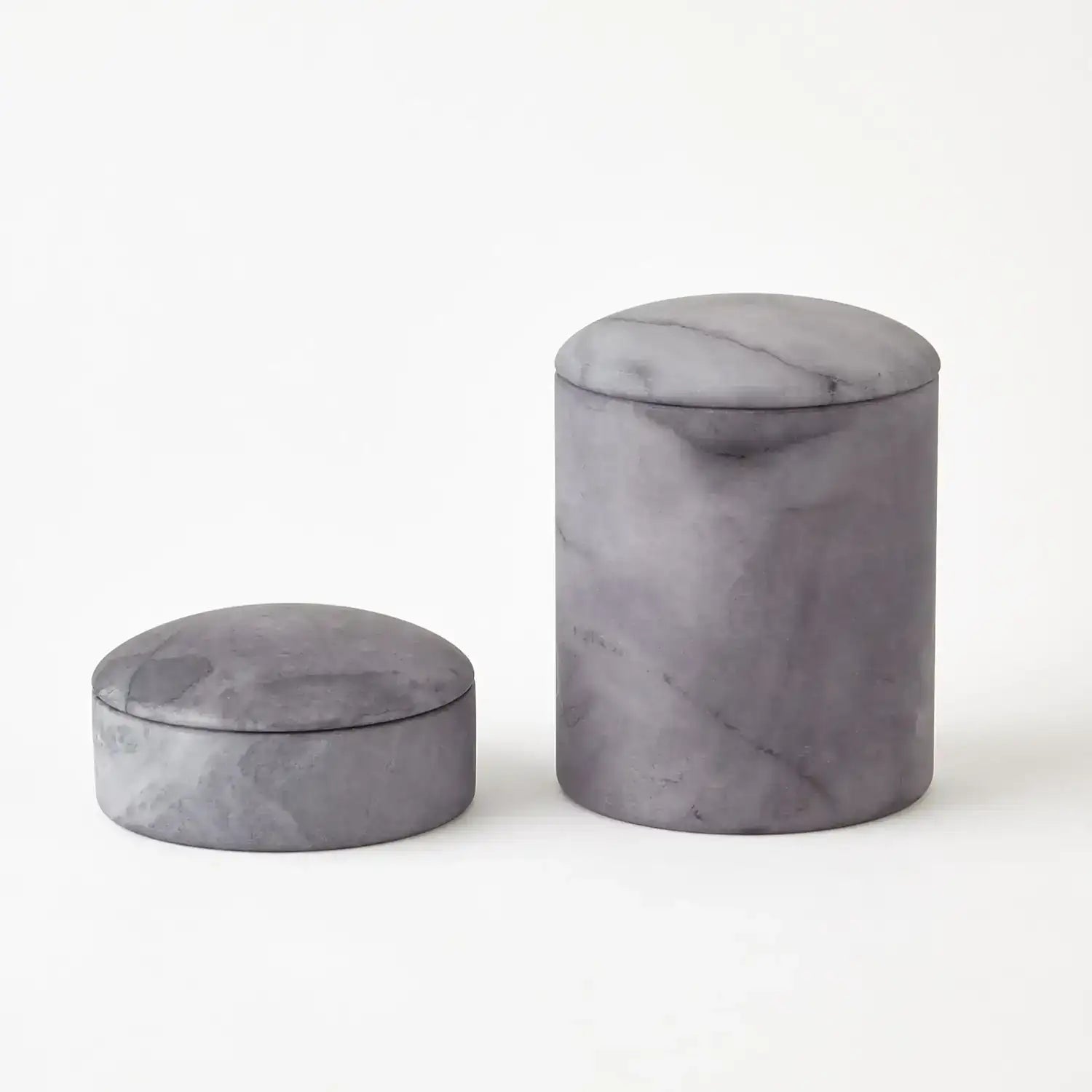 GLOBAL VIEWS GALA ALABASTER CANISTER - Decorative Accents