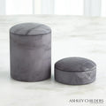 GLOBAL VIEWS GALA ALABASTER CANISTER - Decorative Accents