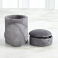 GLOBAL VIEWS GALA ALABASTER CANISTER - Decorative Accents