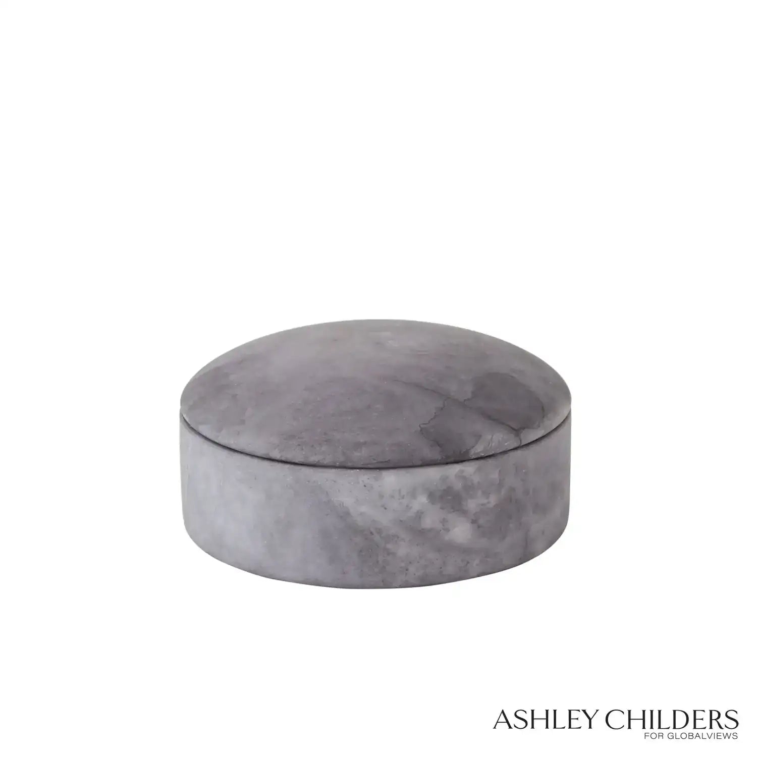 GLOBAL VIEWS GALA ALABASTER CANISTER - Decorative Accents