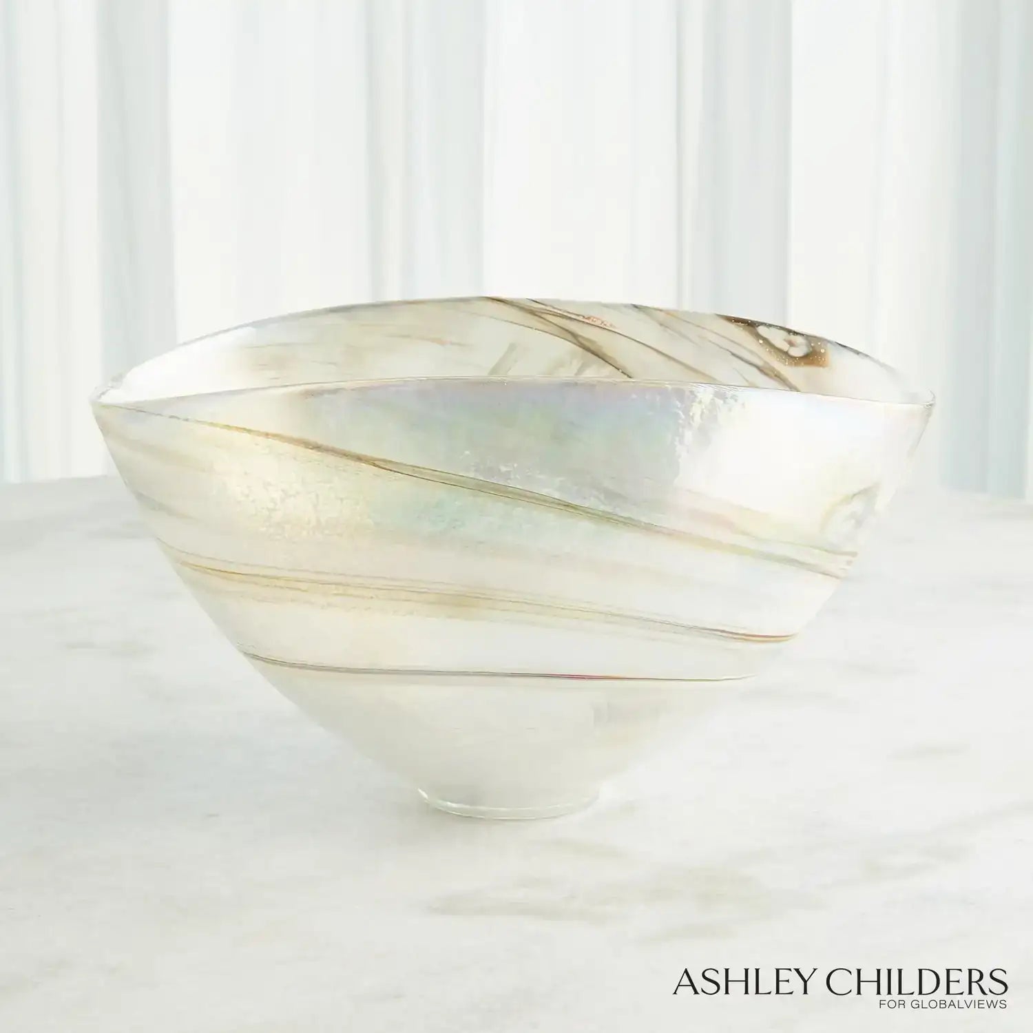 GLOBAL VIEWS MAURA OVAL BOWL - Art