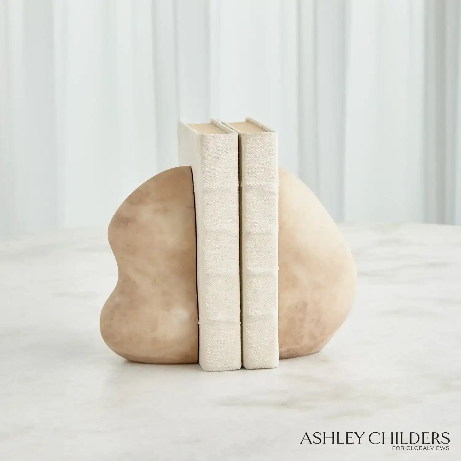 GLOBAL VIEWS AMORPH BOOKENDS - Decorative Accents