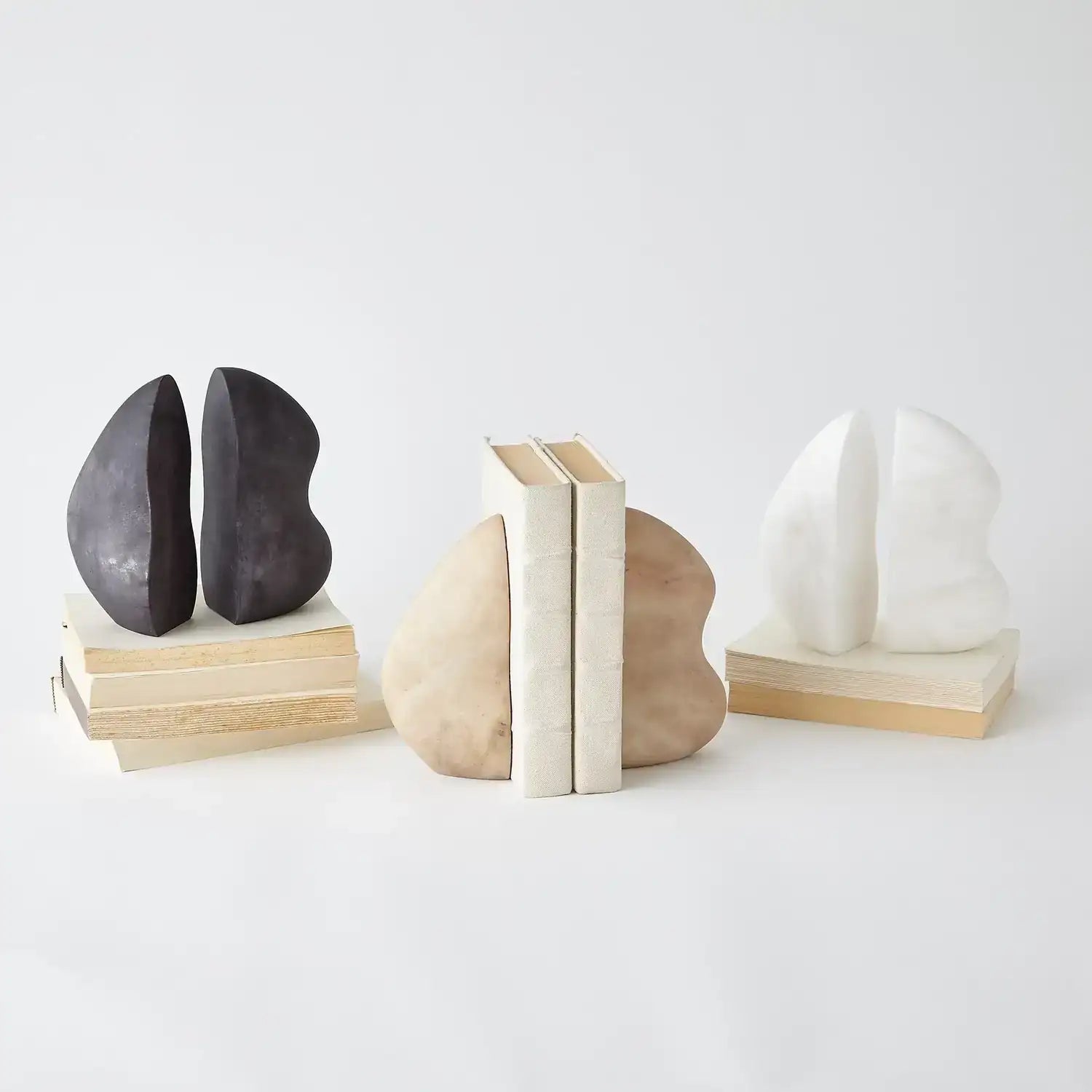 GLOBAL VIEWS AMORPH BOOKENDS - Decorative Accents