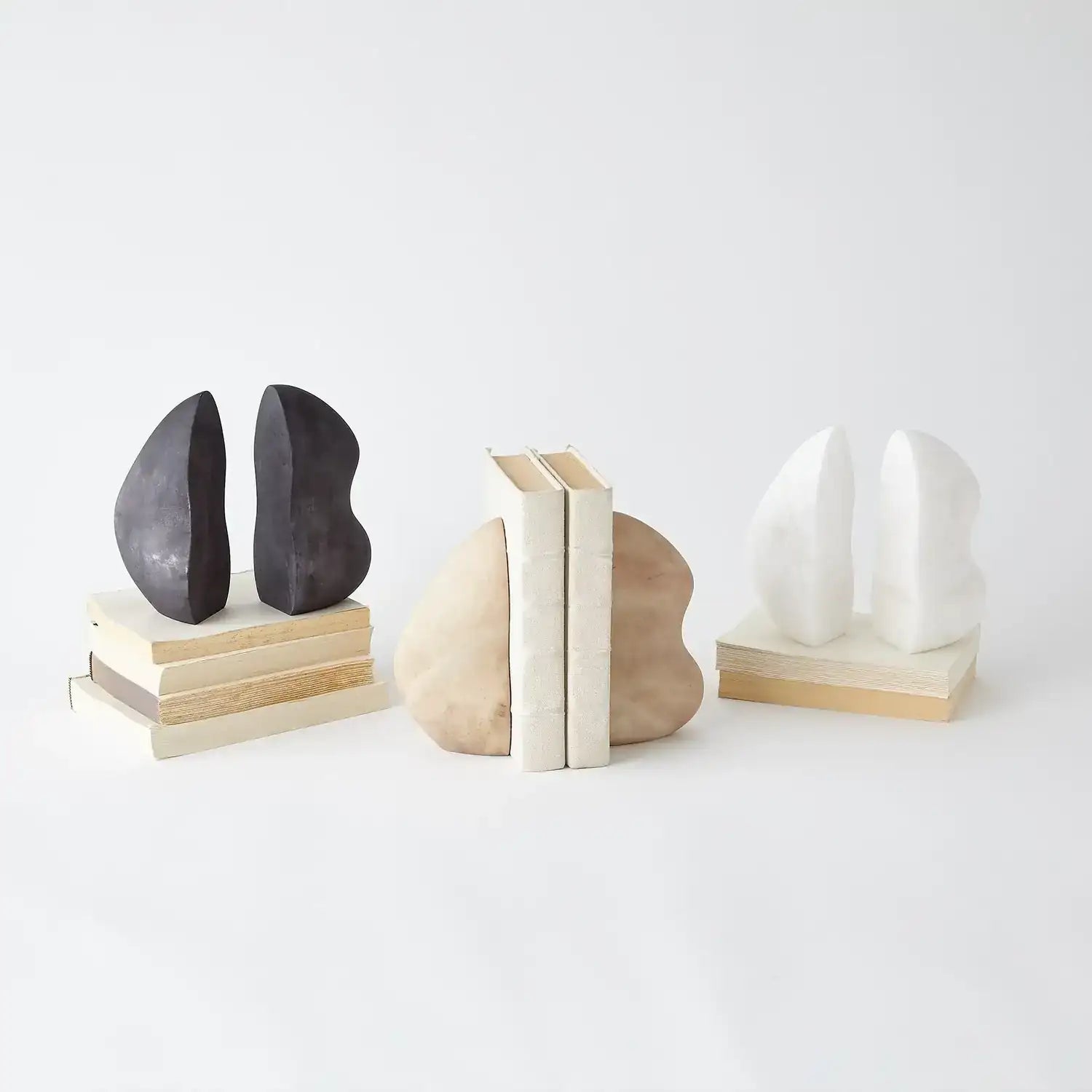 GLOBAL VIEWS AMORPH BOOKENDS - Decorative Accents
