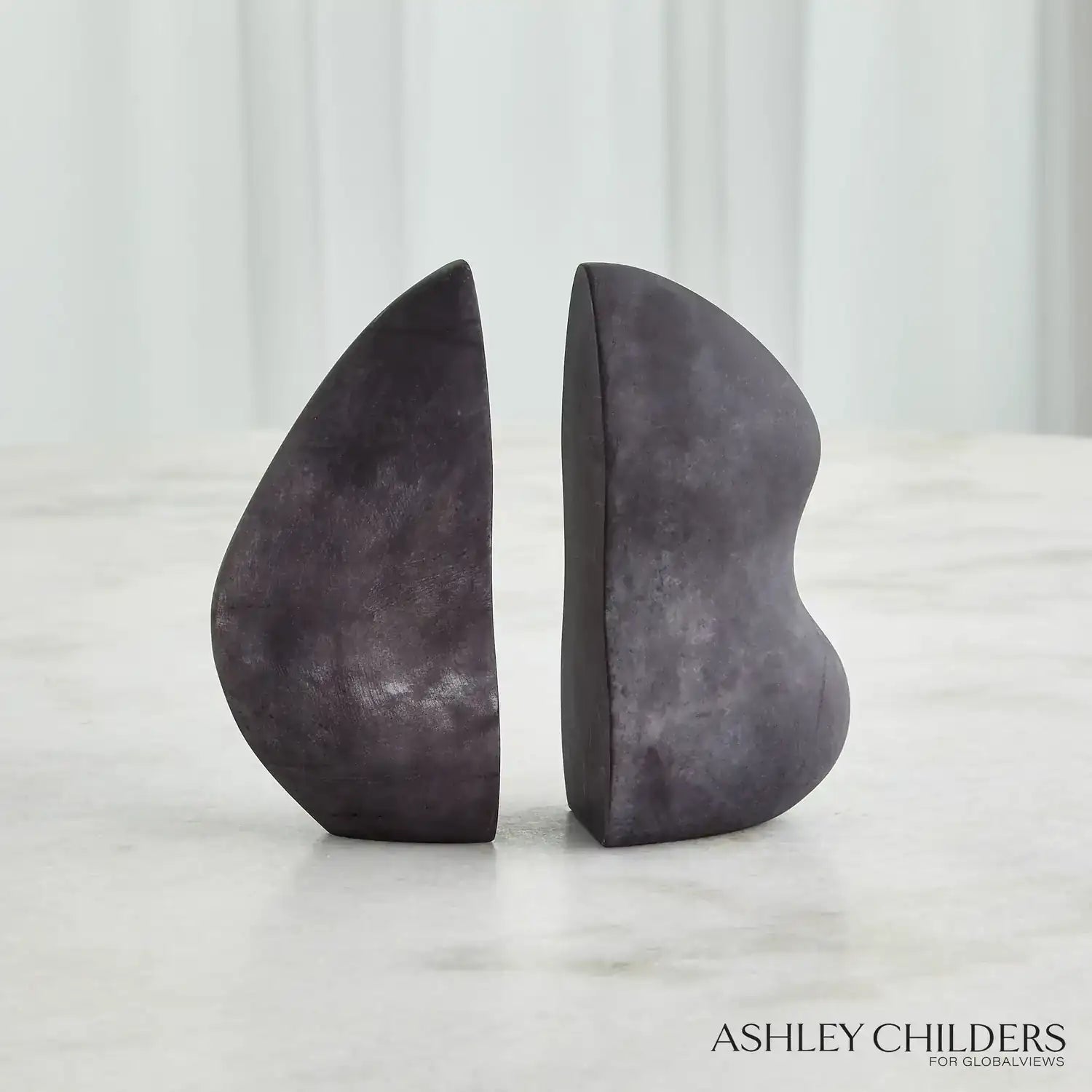 GLOBAL VIEWS AMORPH BOOKENDS - Decorative Accents