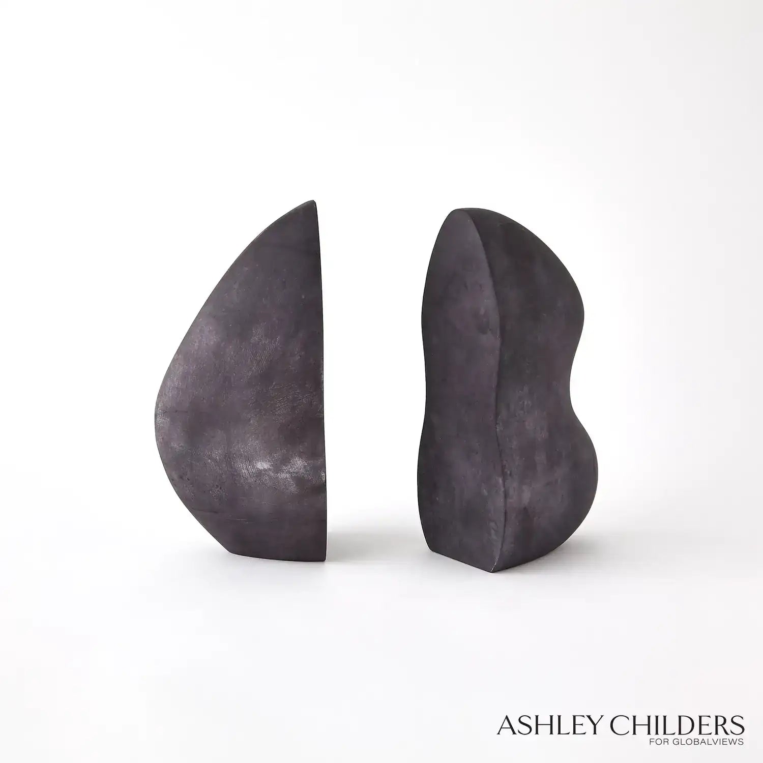 GLOBAL VIEWS AMORPH BOOKENDS - Decorative Accents