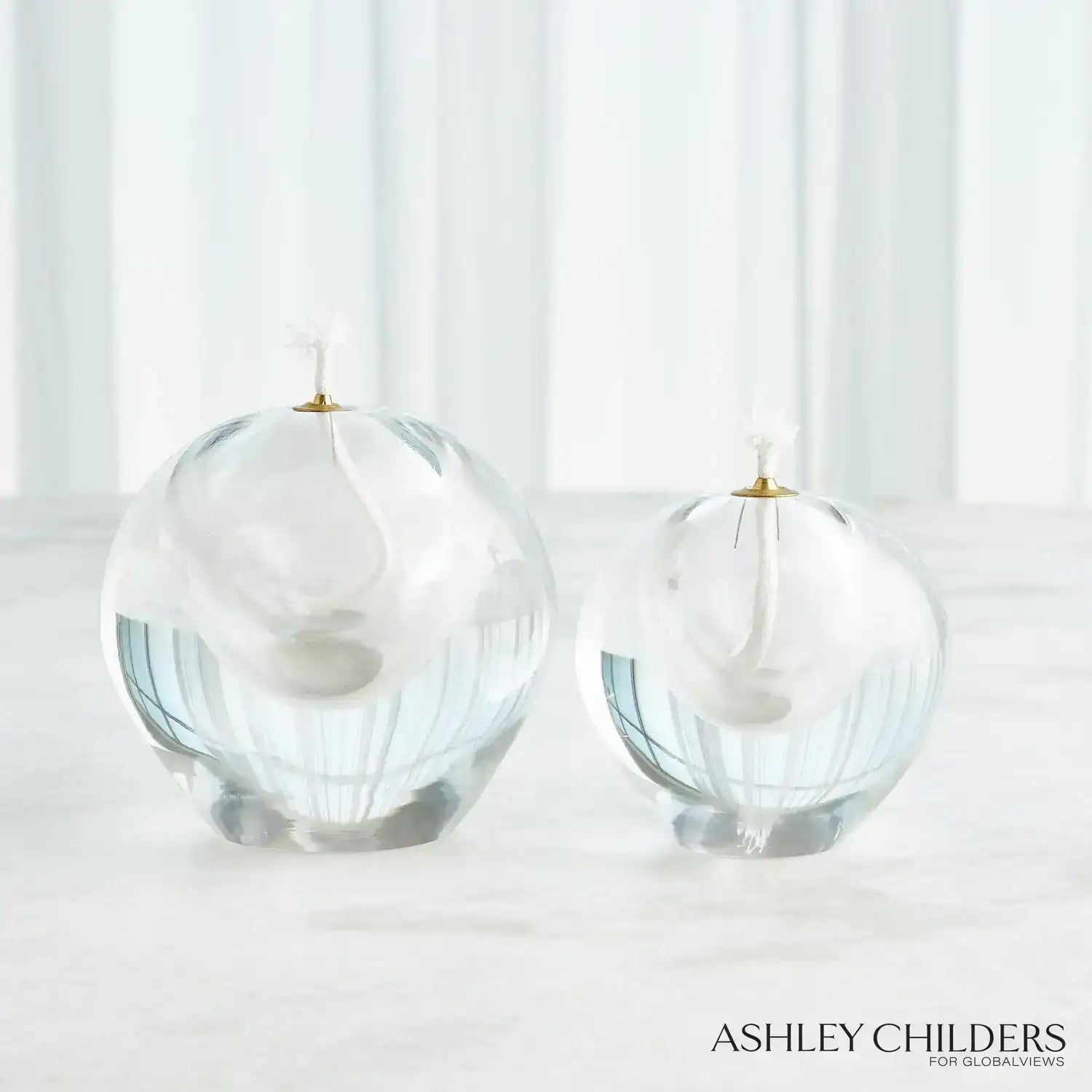GLOBAL VIEWS DAPHNE OIL CANDLE - Decorative Accents