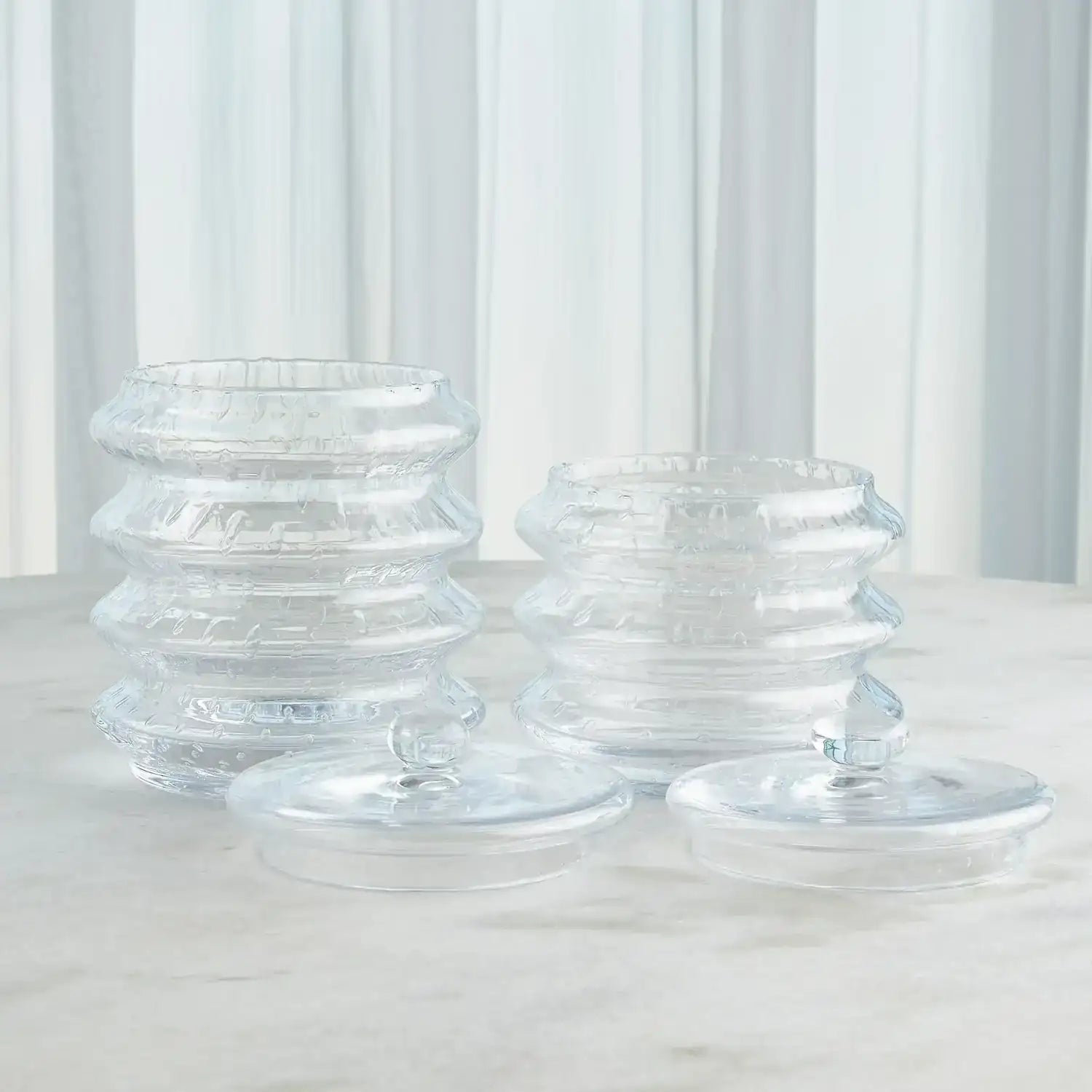 GLOBAL VIEWS WAVE CANISTER - Decorative Accents