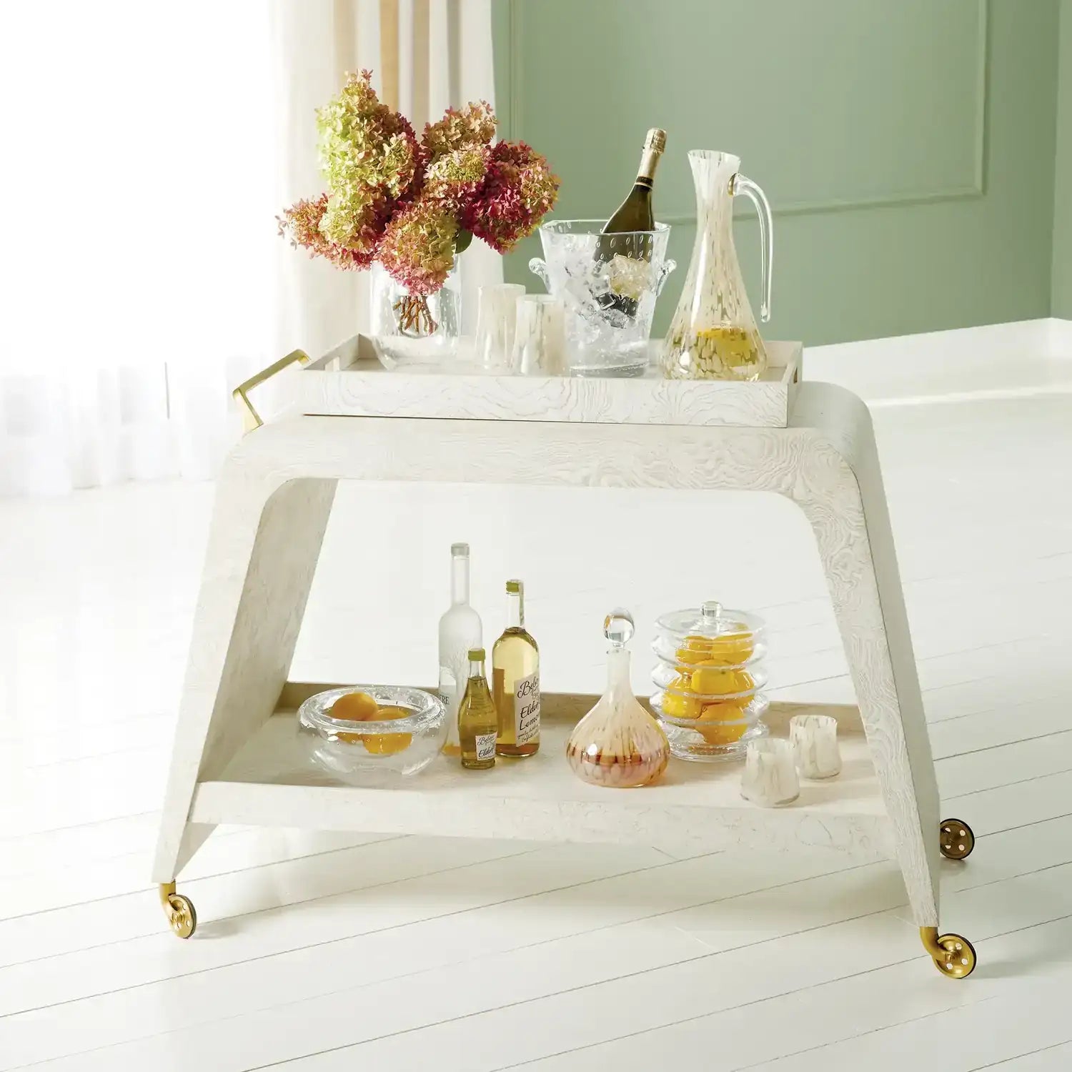 GLOBAL VIEWS WAVE CANISTER - Decorative Accents