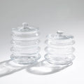 GLOBAL VIEWS WAVE CANISTER - Decorative Accents