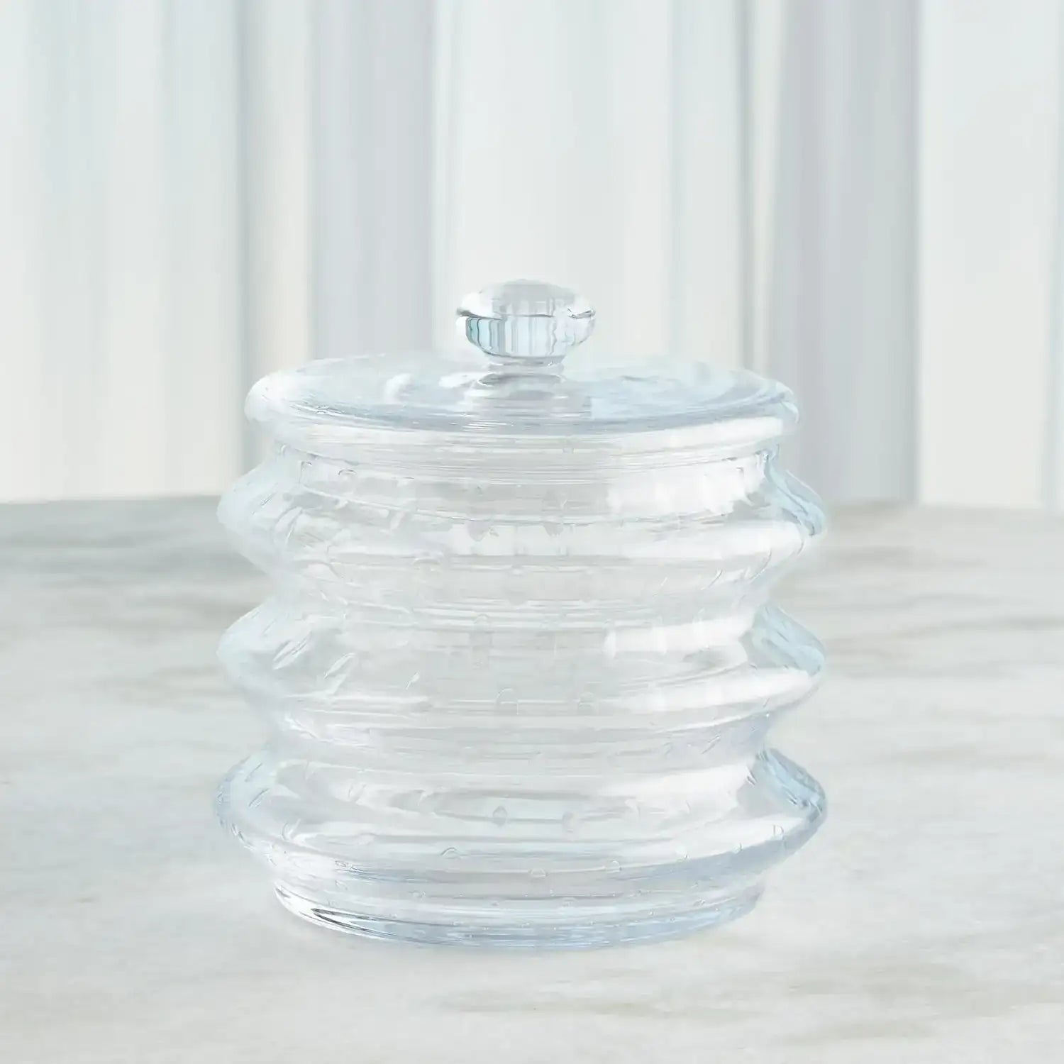 GLOBAL VIEWS WAVE CANISTER - Decorative Accents