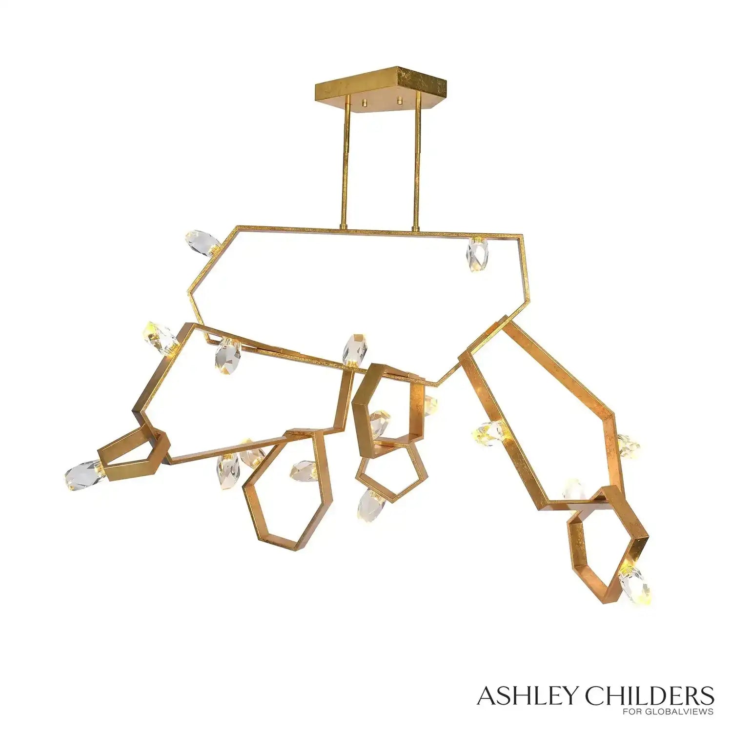 GLOBAL VIEWS, ASHTON CHANDELIER, CHANDELIER LIGHT