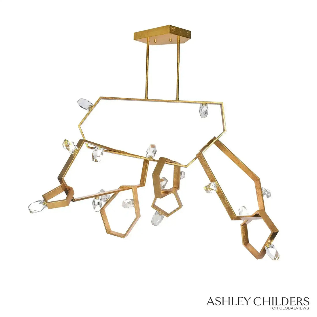 GLOBAL VIEWS, ASHTON CHANDELIER, CHANDELIER LIGHT
