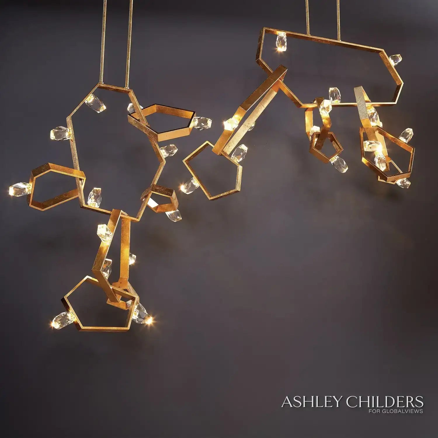 GLOBAL VIEWS, ASHTON CHANDELIER, CHANDELIER LIGHT