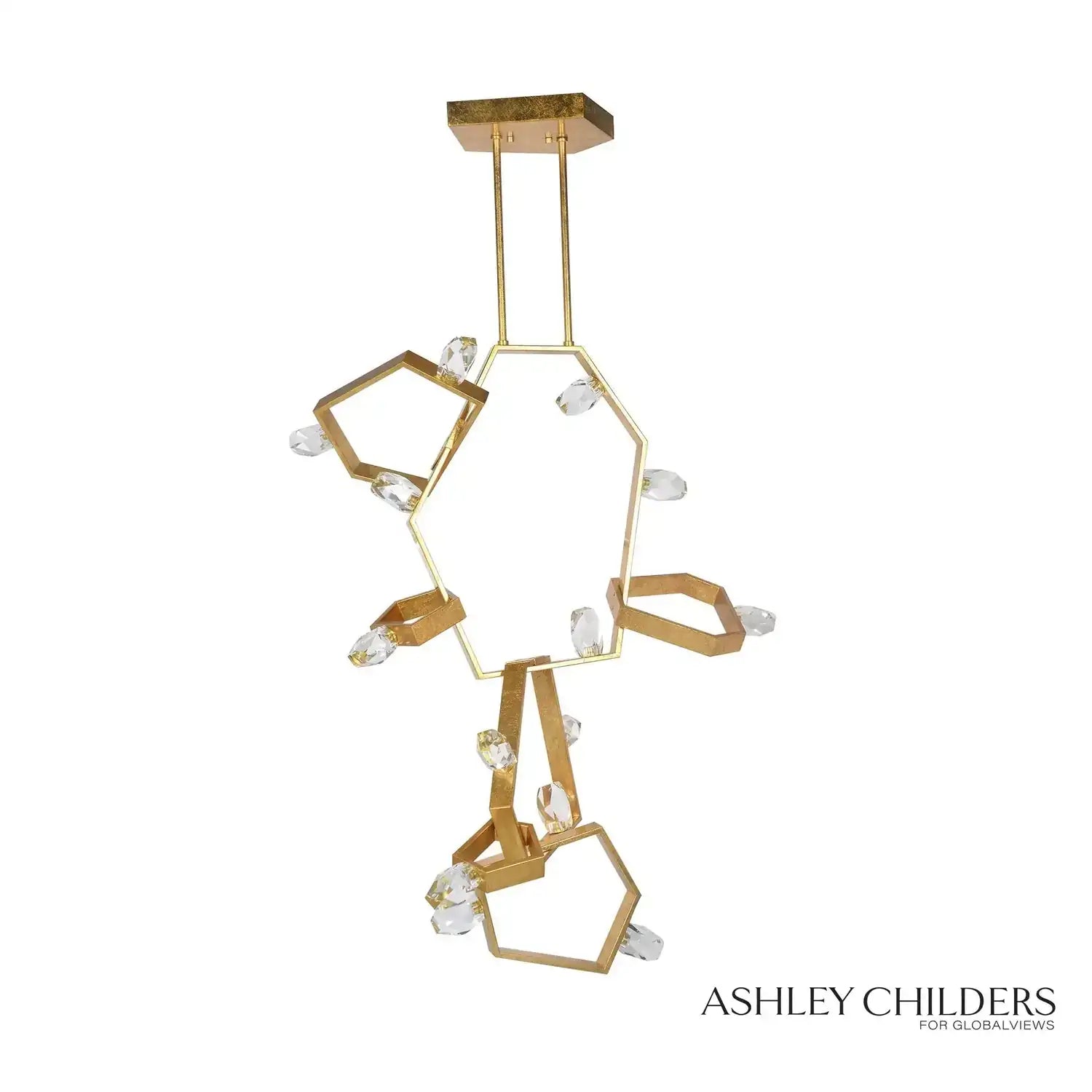 GLOBAL VIEWS, ASHTON CHANDELIER, CHANDELIER LIGHT
