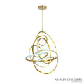 GLOBAL VIEWS, CONVOLUTION CHANDELIER, PENDANT LIGHT