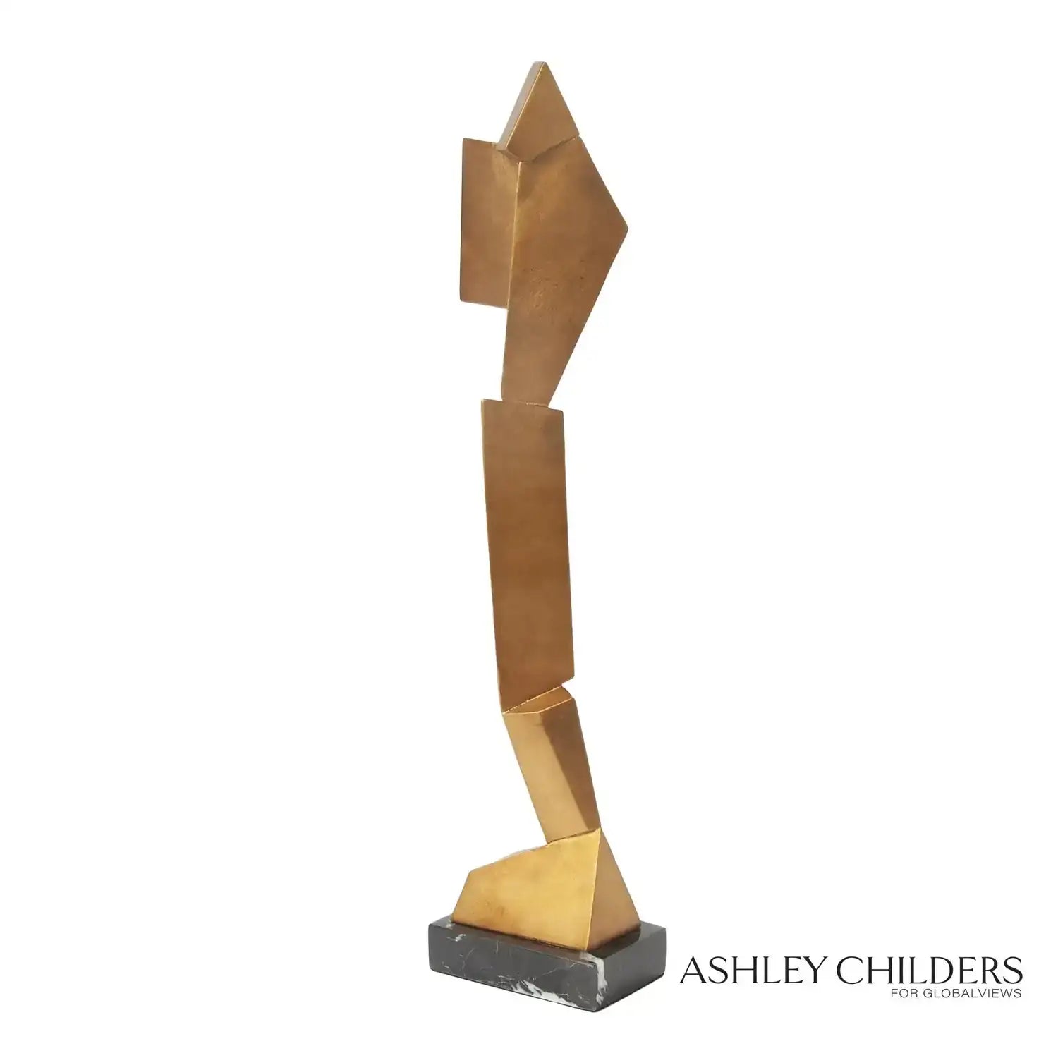 GLOBAL VIEWS FACET SCULPTURE - Decorative Accents