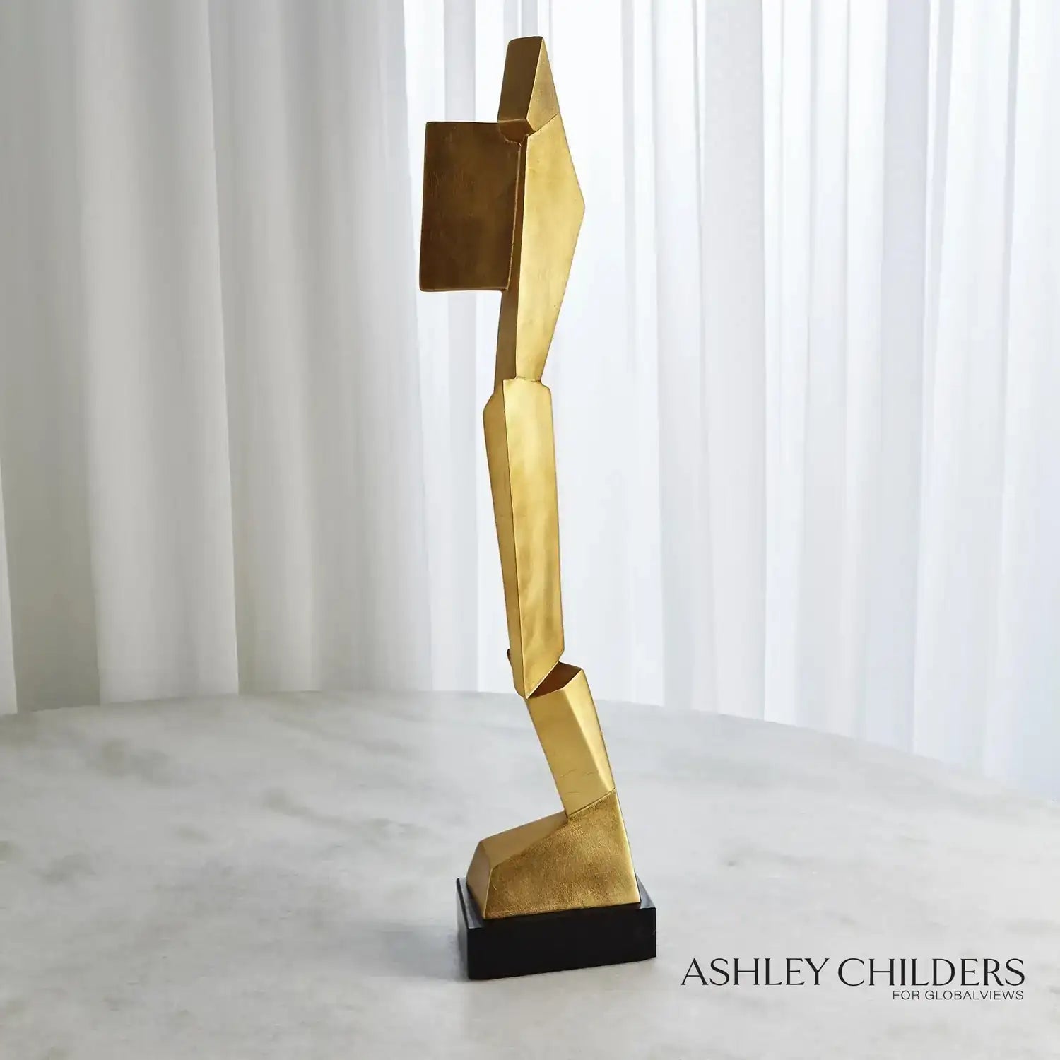 GLOBAL VIEWS FACET SCULPTURE - Decorative Accents