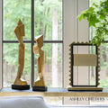 GLOBAL VIEWS FACET SCULPTURE - Decorative Accents