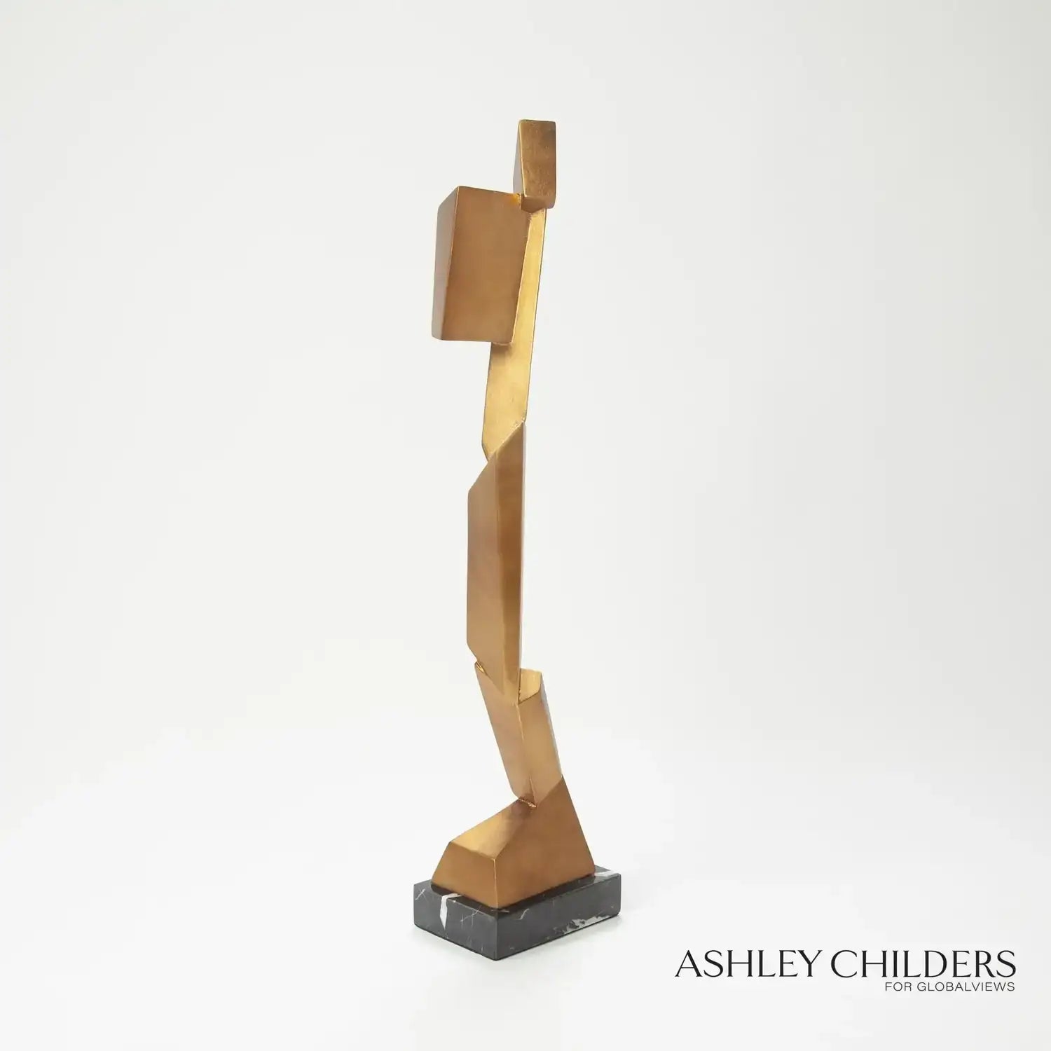 GLOBAL VIEWS FACET SCULPTURE - Decorative Accents