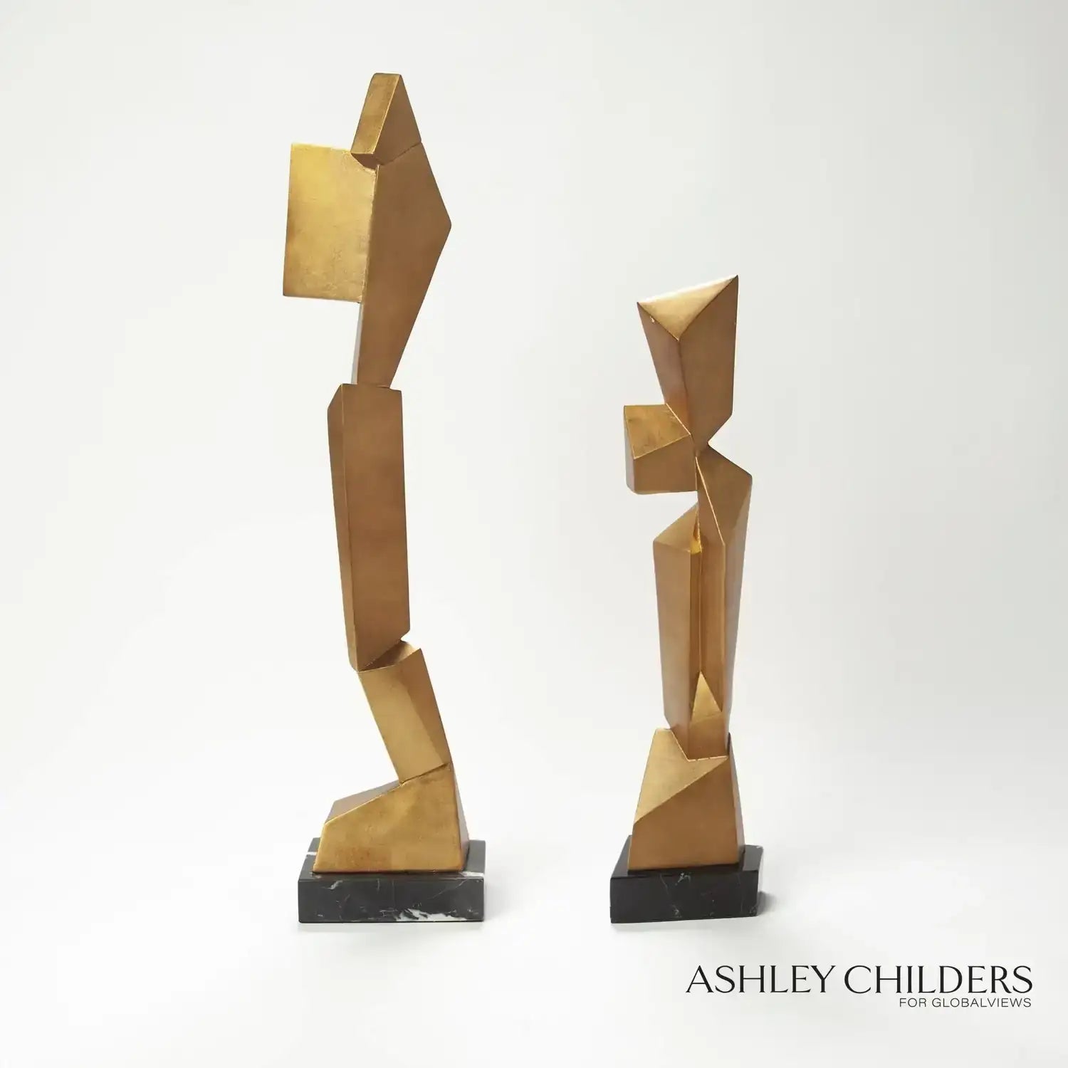 GLOBAL VIEWS FACET SCULPTURE - Decorative Accents