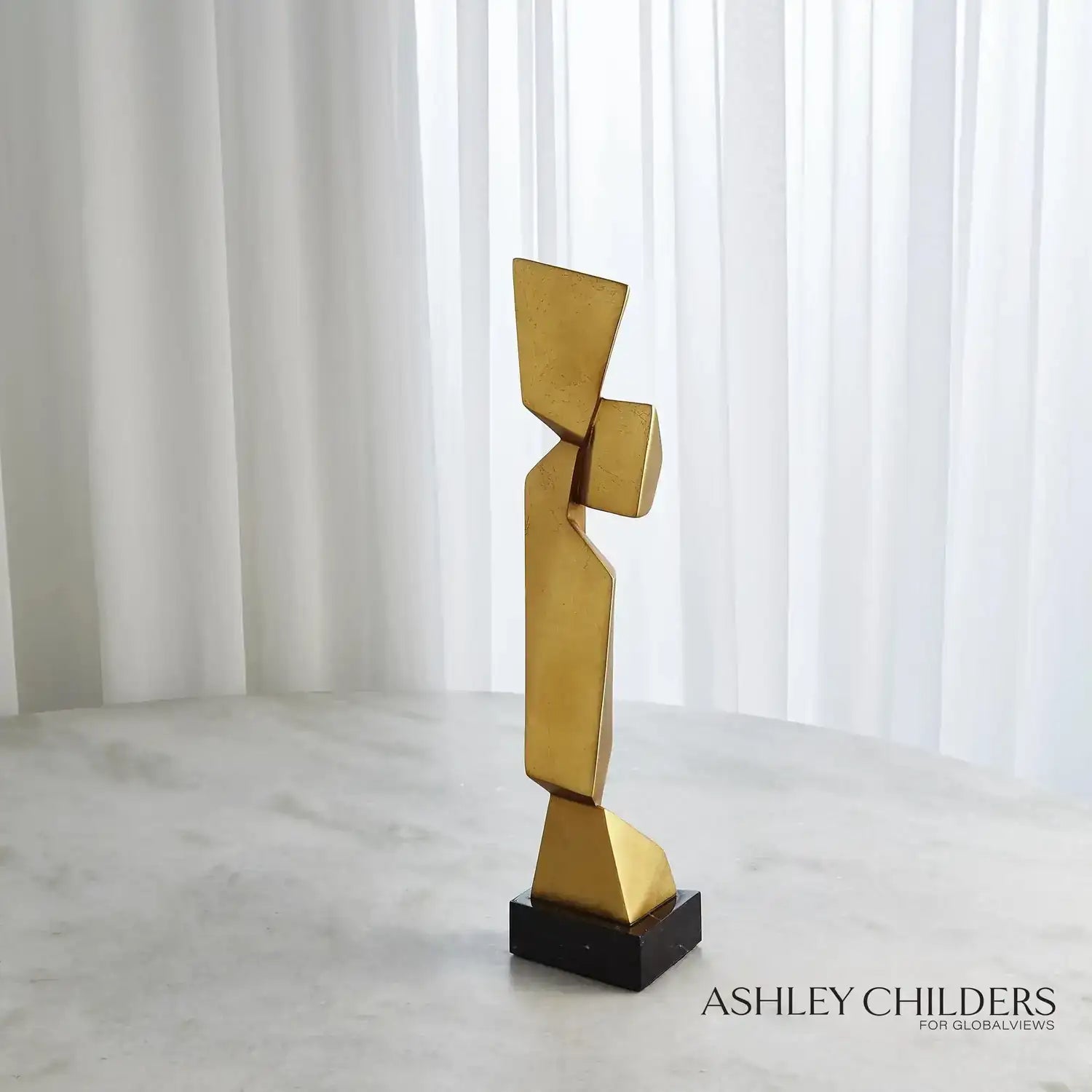 GLOBAL VIEWS FACET SCULPTURE - Decorative Accents