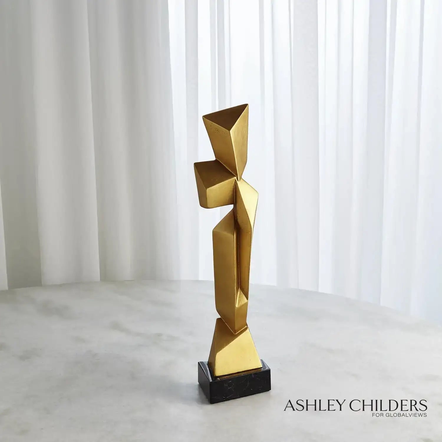 GLOBAL VIEWS FACET SCULPTURE - Decorative Accents