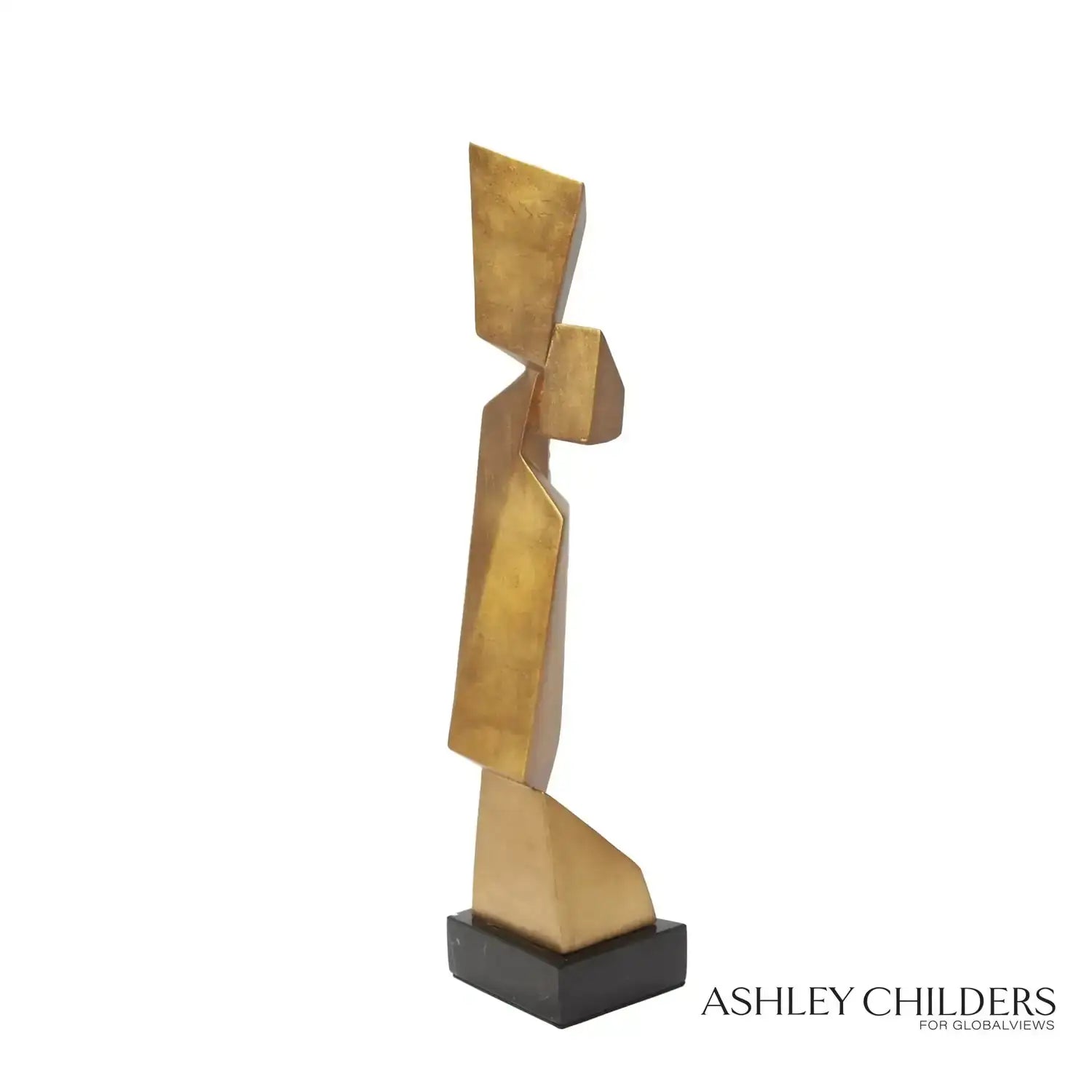GLOBAL VIEWS FACET SCULPTURE - Decorative Accents
