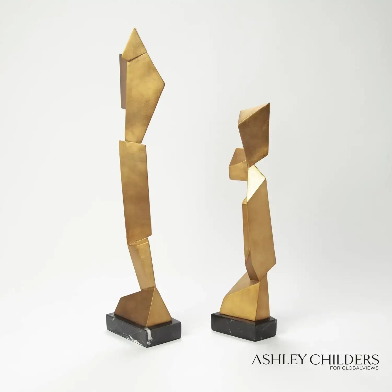 GLOBAL VIEWS FACET SCULPTURE - Decorative Accents