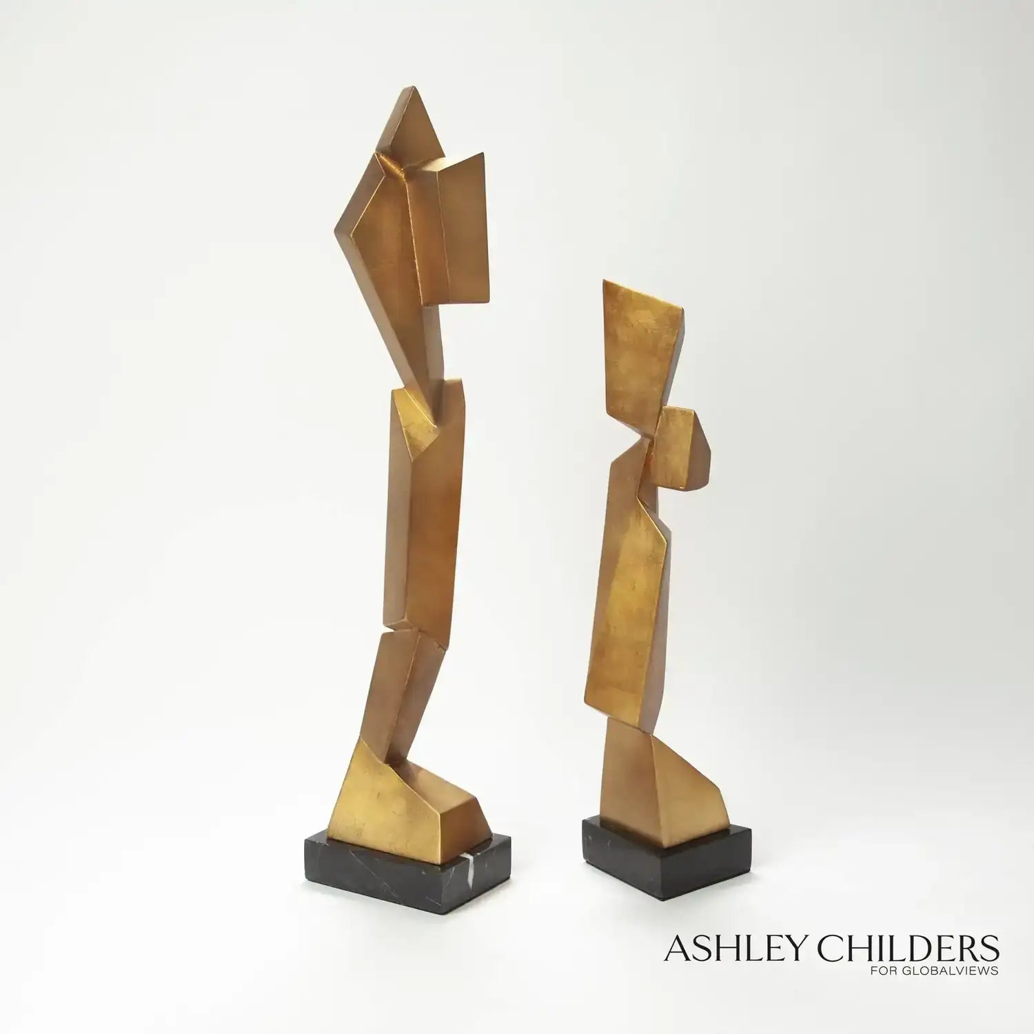 GLOBAL VIEWS FACET SCULPTURE - Decorative Accents
