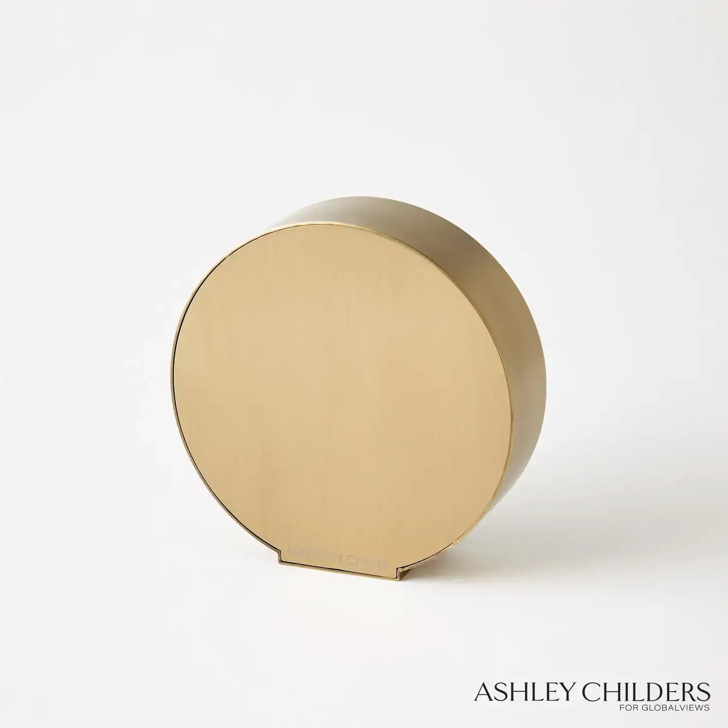 GLOBAL VIEWS MOTHER OF PEARL CLOCK - Decorative Accents