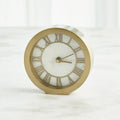 GLOBAL VIEWS MOTHER OF PEARL CLOCK - Decorative Accents