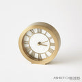 GLOBAL VIEWS MOTHER OF PEARL CLOCK - Decorative Accents